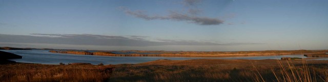 Monties campsite panorama